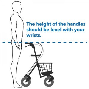 Correctly Adjusting the Height of Your Rollator