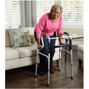 Standing Up with a Rollator